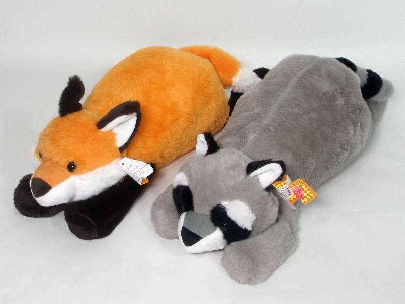 Купить оптом Лиса/Енот лежит 18028-50 в Луганске