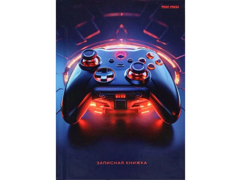 Записная книжка А6 64л. «СЛЕДУЮЩИЙ УРОВЕНЬ» (7БЦ, глян. лам., цвет. мелов. обл.)