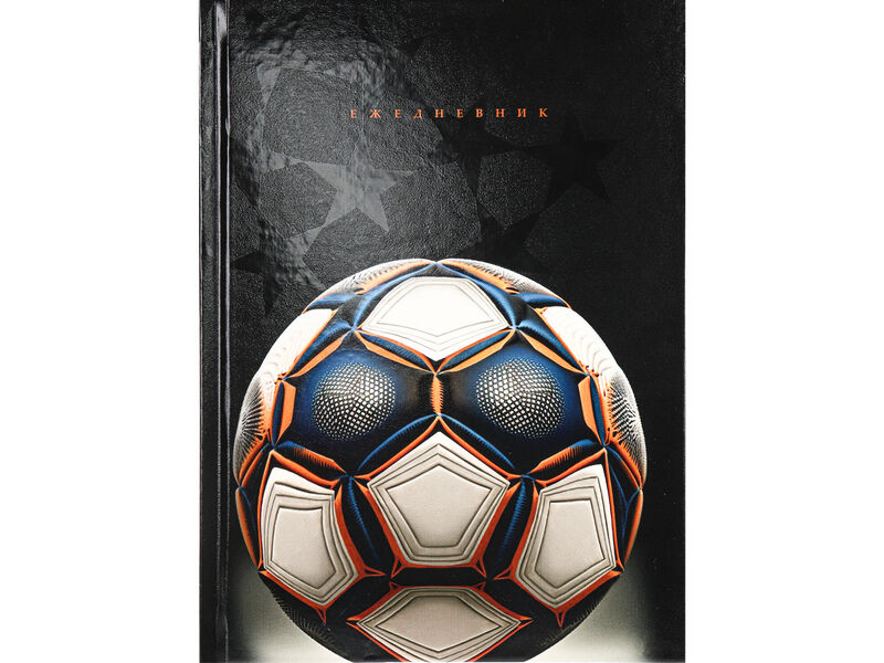 Ежедневник А5 80л. недатир. «СПОРТИНВЕНТАРЬ» (7БЦ, твин лак)