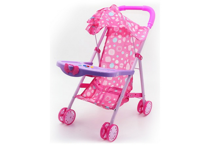 Купить оптом Коляска сидячая 55 см (свет, звук, металл.) в пак. SO-6632HKR в Луганске