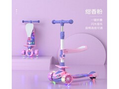 Самокат 3-х колесный (свет) H083-618