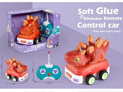 Машина «Дино» на р/у на бат. (свет, звук) 19*15*14 см в кор. 906