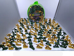 Набор солдат 20*15*7 см в рюкзаке 0622-10