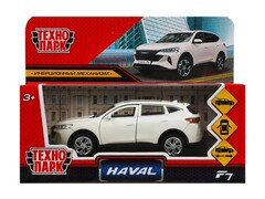 Технопарк. Машина "HAVAL F7" металл. инерц. 12 см (открыв. двери, багажник) белый
