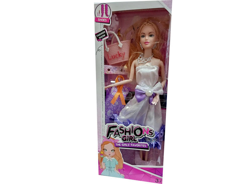 Купить оптом Кукла шарнирная 30 см с аксесс. 31*12*4,5 см в кор. 1061B в Луганске