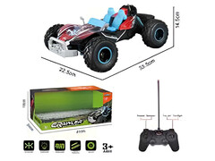 Машина на р/у 30 см на бат. (свет, пар, резиновые колеса) 40*24*16 см в кор. GM2302-AB