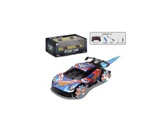 Машина на р/у 23 см (аккум., заряд от USB, свет, звук, пар) 33*14*14 см в кор. 2288-14