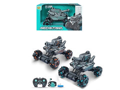 Танк 24 см на р/у (аккум., заряд от USB, звук, стреляет орбизами) 33*18*17 см в кор. 955-159