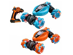 Перевертыш 26 см на р/у (аккум., заряд от USB, свет. колеса) 41*25*8 см в кор. 955-119