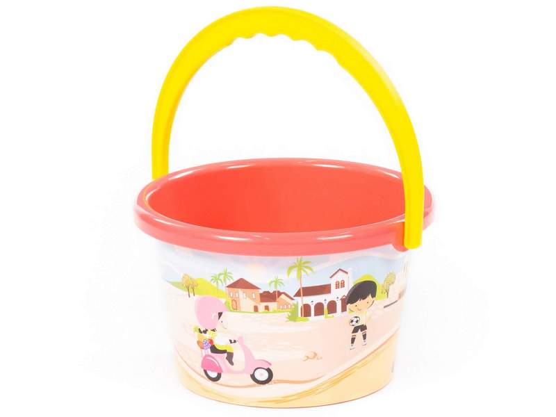 Купить оптом Ведро среднее с наклейкой в Луганске