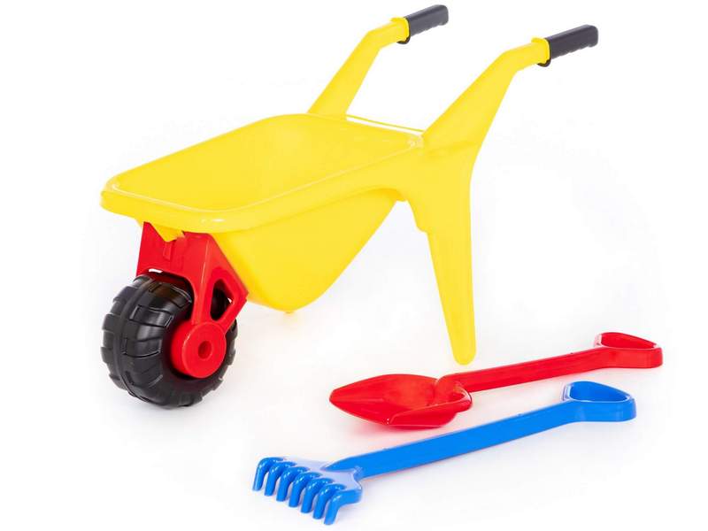 Тачка "Садовод" + лопата большая, грабли большие