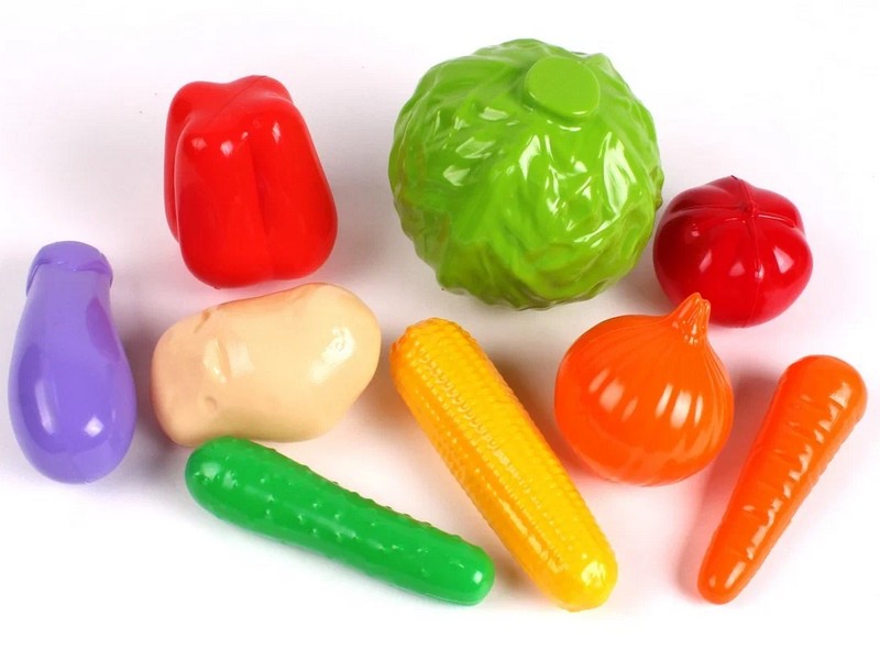 Купить оптом Набор овощей 9 предметов в Луганске