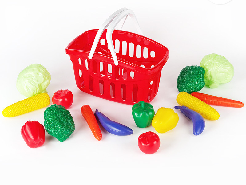 Купить оптом Набор овощей в корзине в Луганске