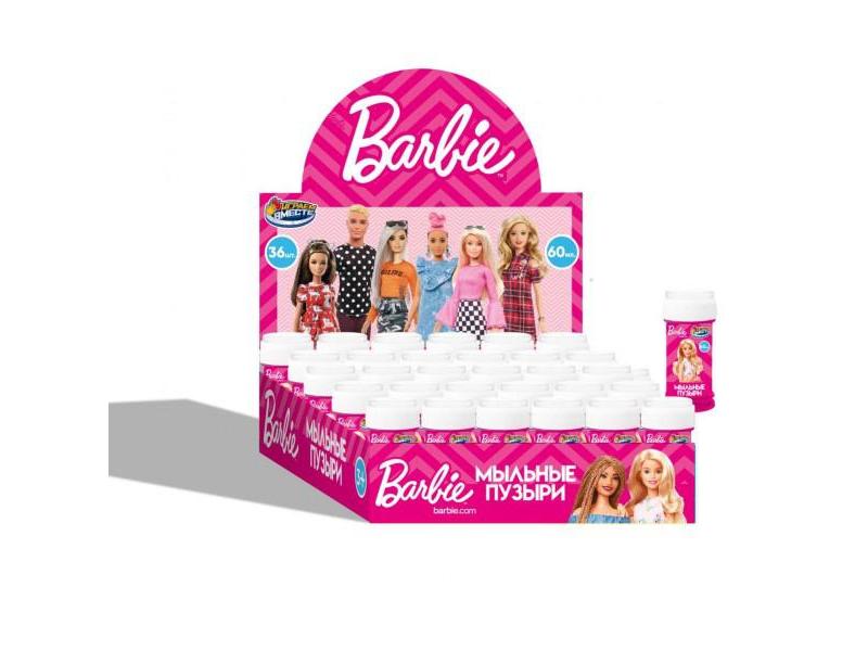 Купить оптом Мыльные пузыри «Барби» 60 мл 36шт/уп 01045-60ЭД в Луганске