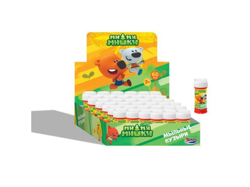 Купить оптом Мыльные пузыри «Ми-ми-мишки» 60 мл 36шт/уп 01020-60ЭД в Луганске