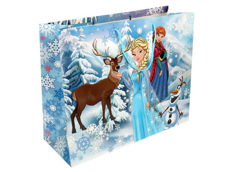 Пакет подарочный «ХОЛОДНОЕ СЕРДЦЕ» 40*49*19 см (глян. лам.) PXXL-84316-FRZ