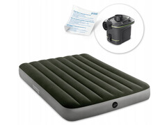 69390 [64778] Надувной матрас 137*191*25см с насосом 64778