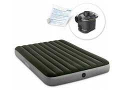 69437 [64779] Надувной матрас 152*203*25см с насосом 64779