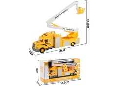 Автовышка 35 см инерц. в кор. JS598-19