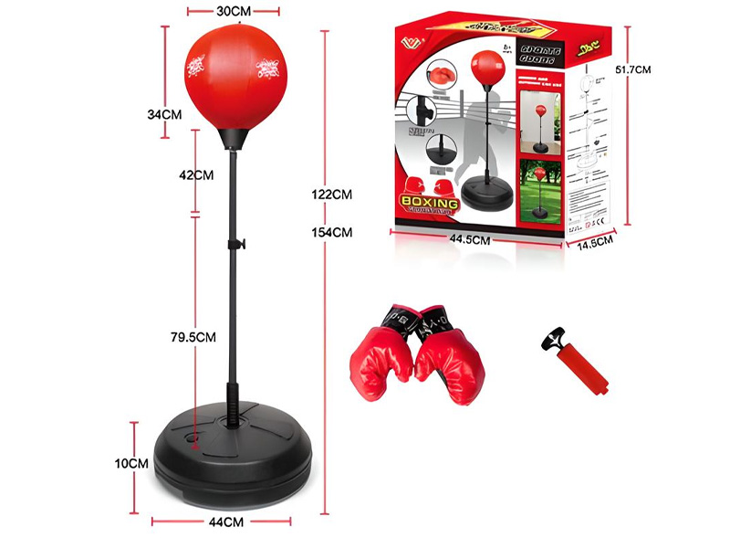 Купить оптом Боксерский набор со стойкой 154*44*30 см в кор. 777-783 в Луганске