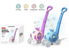 Генератор мыльных пузырей-каталка «Карета» на бат. 22*20*12 см в кор. 99005