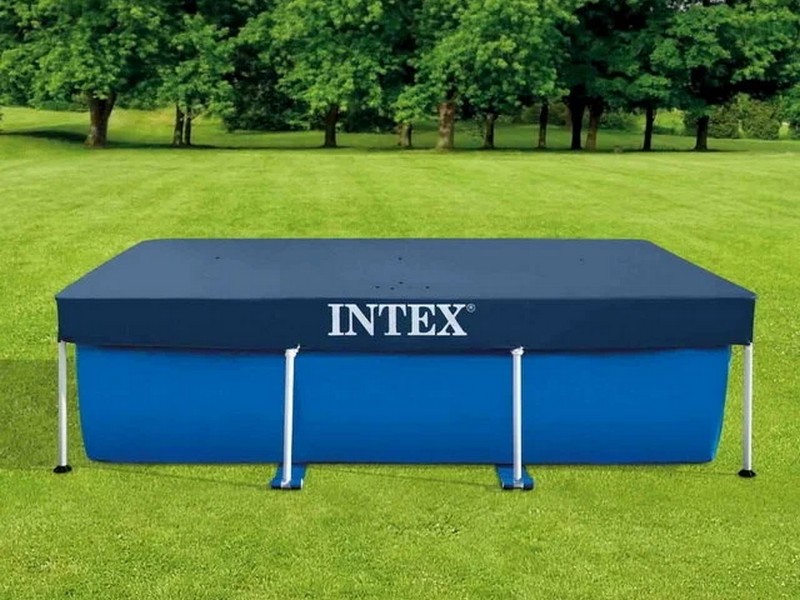 Купить оптом Тент для каркасных бассейнов 260*160*20 см 28036 в Луганске