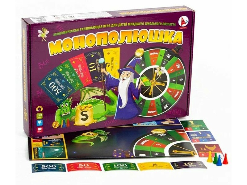 Игра экономическая "Монополюшка"