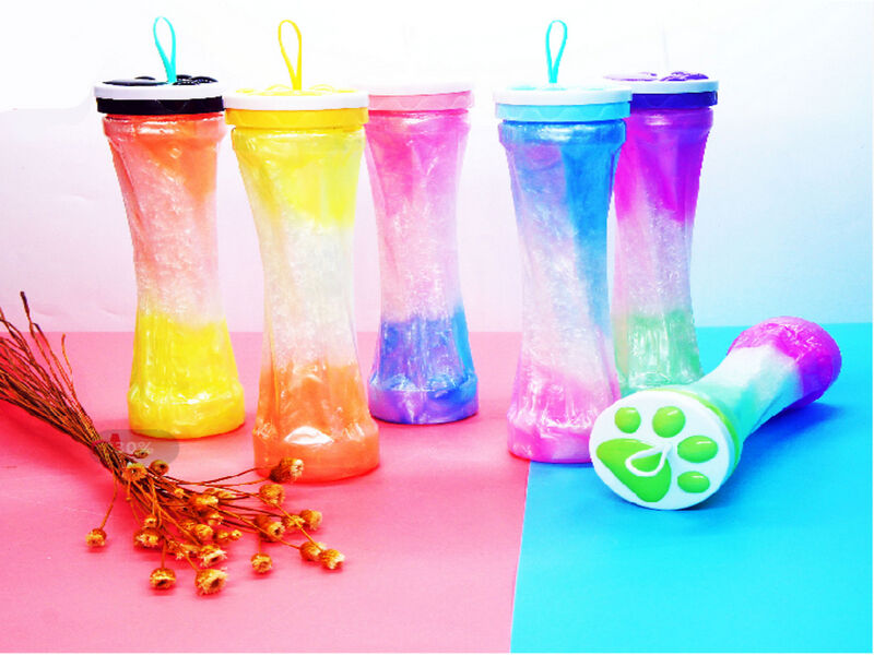 Слайм "Лапка" 19 см перламутровый (6шт/уп) ИСМ-3505