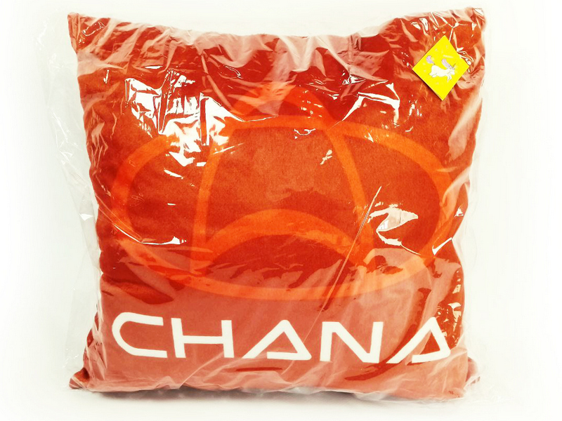 Подушка-игрушка Changan красная 35х35см CRL-028