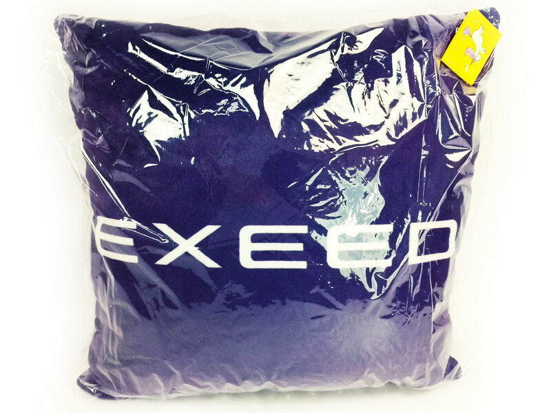 Подушка-игрушка Exeed синяя 35х35см CRL-031