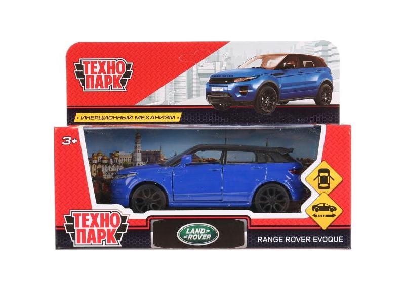 Технопарк. Машина «RANGE ROVER EVOQUE» металл. инерц. 12,5 см (открыв. двери) синий