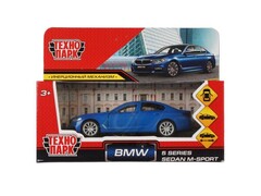 Технопарк. Машина "BMW 5-ER SEDAN M-SPORT" металл. инерц. 12 см (открыв. двери, багажник) синий