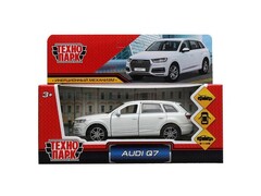 Технопарк. Машина «AUDI Q7» металл. инерц. 12 см (открыв. двери, багажник) белый