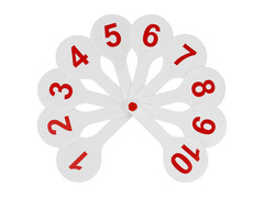 70344 [ВК15]Касса-веер «СТАММ. Цифры от 1 до 20 прямой и обратный счет»