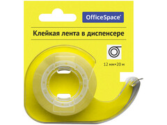 70402 [288235]Клейкая лента «OfficeSpace» 12мм*20м в диспенсере