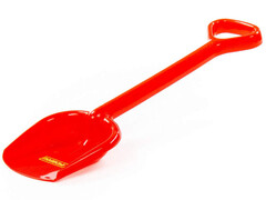 Лопата большая 50 см красная