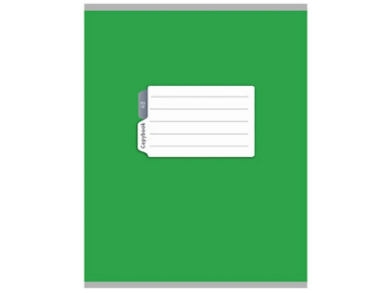 Тетрадь 48 л ЛИНИЯ «ЗЕЛЕНАЯ КЛАССИКА» (цвет. мелов. обл.)