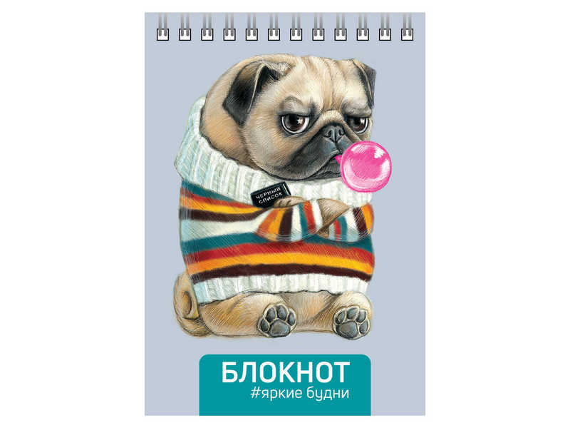 Купить оптом Блокнот А6 80 л клетка «МОПС» (гребень, офсет) в Луганске