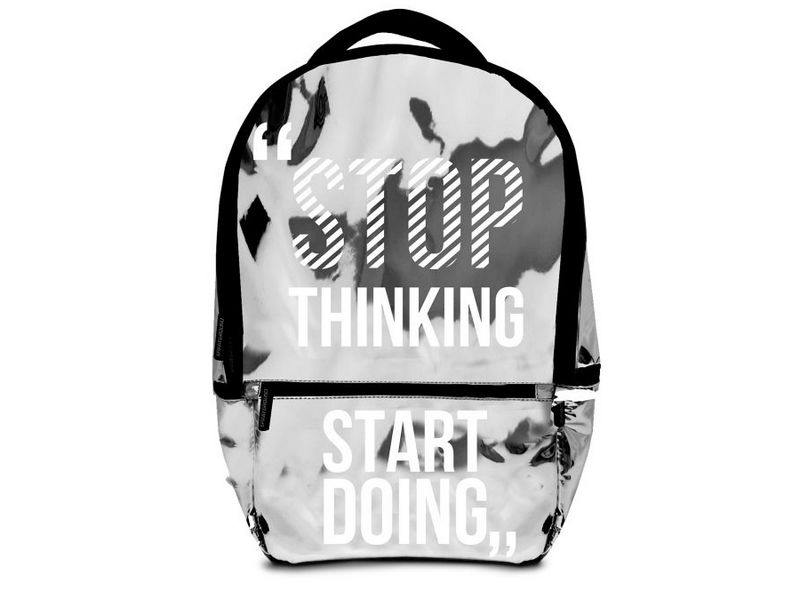 Купить оптом Рюкзак «ВРЕМЯ ДЕЙСТВОВАТЬ» 47*23*16,5 см (искусственная кожа, 1 отделение на молнии, уплотненные спинка и дно) в Луганске