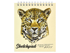 Скетчпад А6 60 л «ХИЩНИК» (гребень, офсет, мат. лам.)