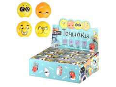 Точилка с контейнером, 1 отверстие «МОНСТРИКИ» 4*4,1*2,5 см (12 шт/уп)