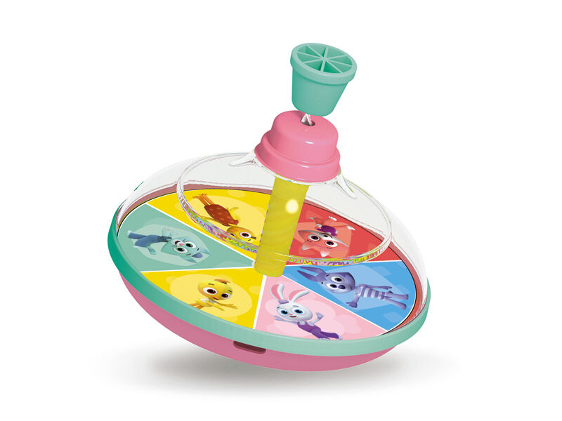 Юла прозрачная «Цветняшки»