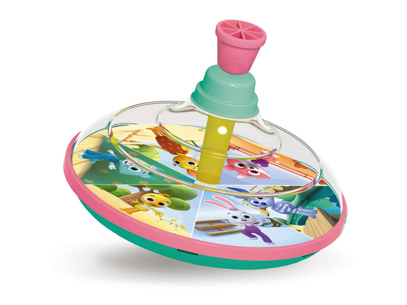 Купить оптом Юла прозрачная большая «Цветняшки» в Луганске