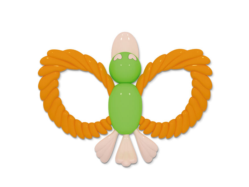 Погремушка-прорезыватель «Птичка»