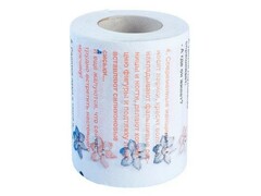 71653 [00102]Сувенирная туалетная бумага «Анекдоты -9 часть» двухслойная 25 м