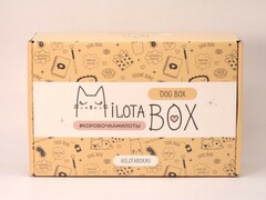 71658 [MB105]Сувенирная коробка MilotaBox "Dog Box" с набором подарков-сюрпризов 28*18*9 см
