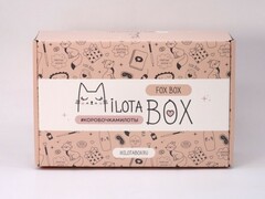 71660 [MB096]Сувенирная коробка MilotaBox "Fox Box" с набором подарков-сюрпризов 28*18*9 см