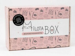 Сувенирная коробка MilotaBox "Happy Birthday Box" с набором подарков-сюрпризов 28*18*9 см