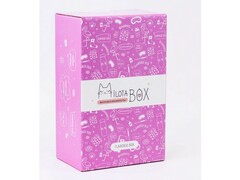 71670 [MBS009]Сувенирная коробка MilotaBox "Flamingo" с набором подарков-сюрпризов 22*14*9 см