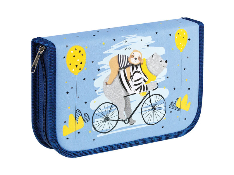 Пенал «Мульти-Пульти. Best Friends» 210*130*35 мм (ткань, две откидные секции, 1 отделение)